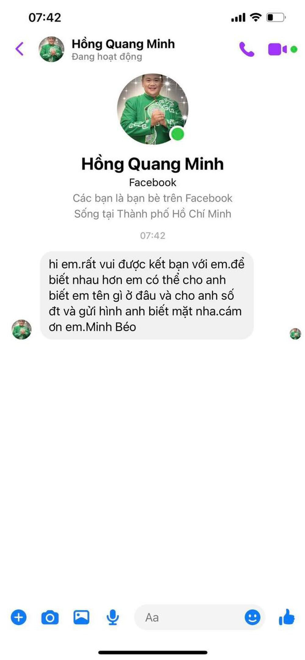 Minh Béo bị tố 'gạ tình' trai trẻ, dân mạng thất vọng với loạt tin nhắn có nội dung phản cảm Ảnh 2