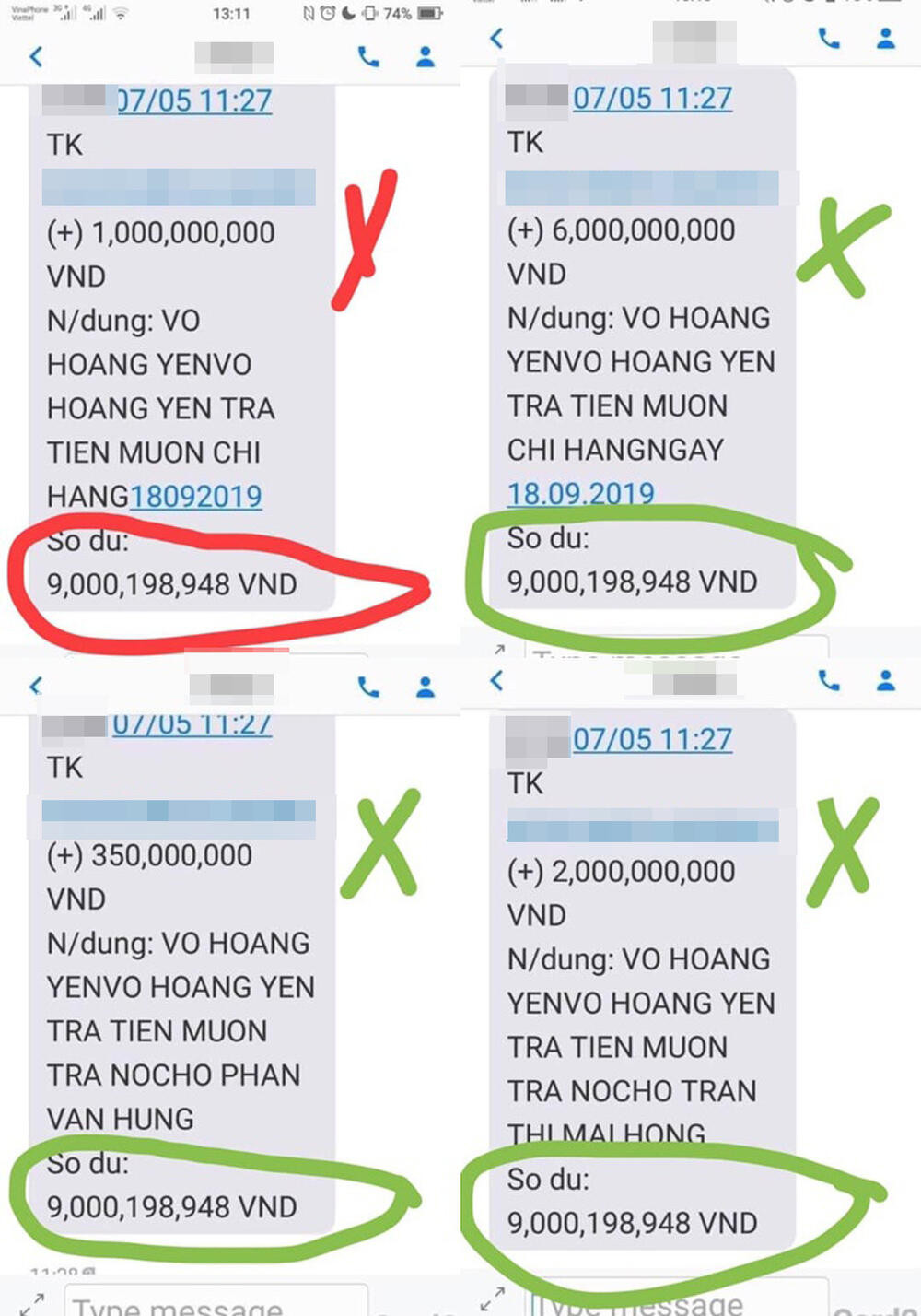 Vừa khoe ông Võ Hoàng Yên trả nợ gần 17 tỷ, bà Phương Hằng liền bị bóc phốt: 'Sao số dư không thay đổi?' Ảnh 3