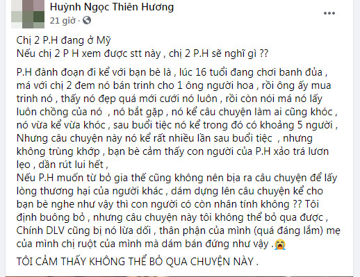 Huỳnh Ngọc Thiên Hương cài gián điệp cạnh bà Phương Hằng, tiết lộ lý do vợ Dũng 'lò vôi' chối bỏ gia đình Ảnh 2