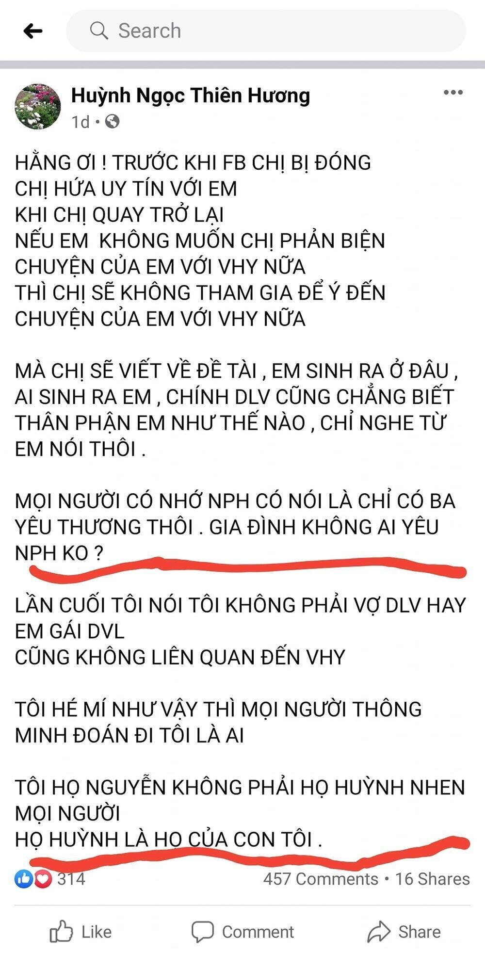Bà Phương Hằng tiết lộ tin bất ngờ về Huỳnh Ngọc Thiên Hương: 'Tiền án tiền sự của nó nhiều hơn tiền mặt' Ảnh 1