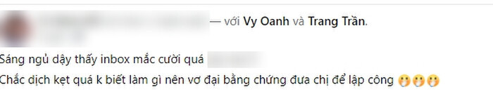 Trang Trần 'nổi đoá' vì quản lý bị bà Hằng đổ thừa trong vụ truy tìm anti-fan, Vy Oanh nhập cuộc bàn tán