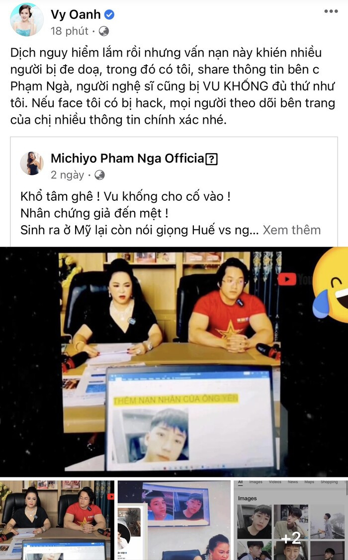 Bà Phương Hằng tiếp tục 'mổ xẻ dĩ vãng' Vy Oanh: 'Nói không giật chồng là đang đánh tráo 2 người đàn ông'