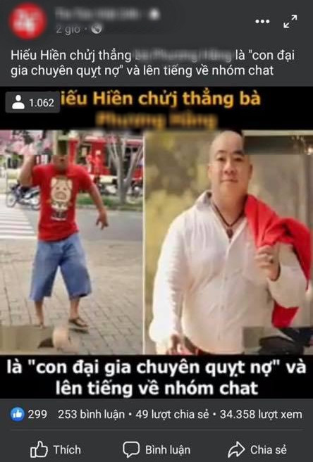 Hiếu Hiền bức xúc vì bị vu khống 'chửi thẳng mặt' một nữ đại gia nổi tiếng