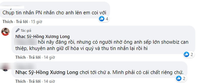 'Nhạc sĩ hit Lỡ Duyên' tung tin nhắn bị Phi Nhung uy hiếp: 'Sống không có đức viết nhạc sao vào'