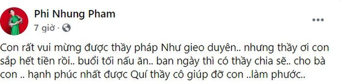 Phi Nhung đăng đàn than hết tiền hậu ồn ào với Hồ Văn Cường, chuyện gì đây?