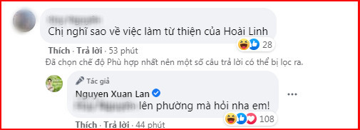 Bị 'hỏi khó' về việc từ thiện của Hoài Linh, Xuân Lan đáp trả 'cực gắt' khiến dân mạng hả hê