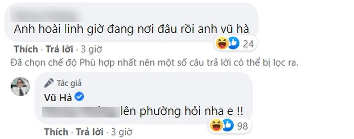 Đăng ảnh vụ 'bánh mì' lại bị hỏi về Hoài Linh, Vũ Hà đáp trả một câu 'xanh rờn' Ảnh 3