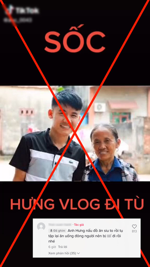 Thực hư câu chuyện Hưng vlog bị tung tin 'ngồi tù' 15 năm?