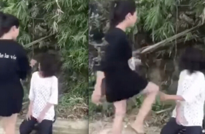 Vụ nữ sinh phải quỳ dưới đất, liên tục bị đá vào mặt ở Lào Cai: Cơ quan chức năng vào cuộc điều tra