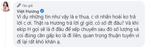 Làm từ thiện nhưng vẫn bị hờn dỗi trách móc, Việt Hương: 'Qua dịch đi rồi giận sau'