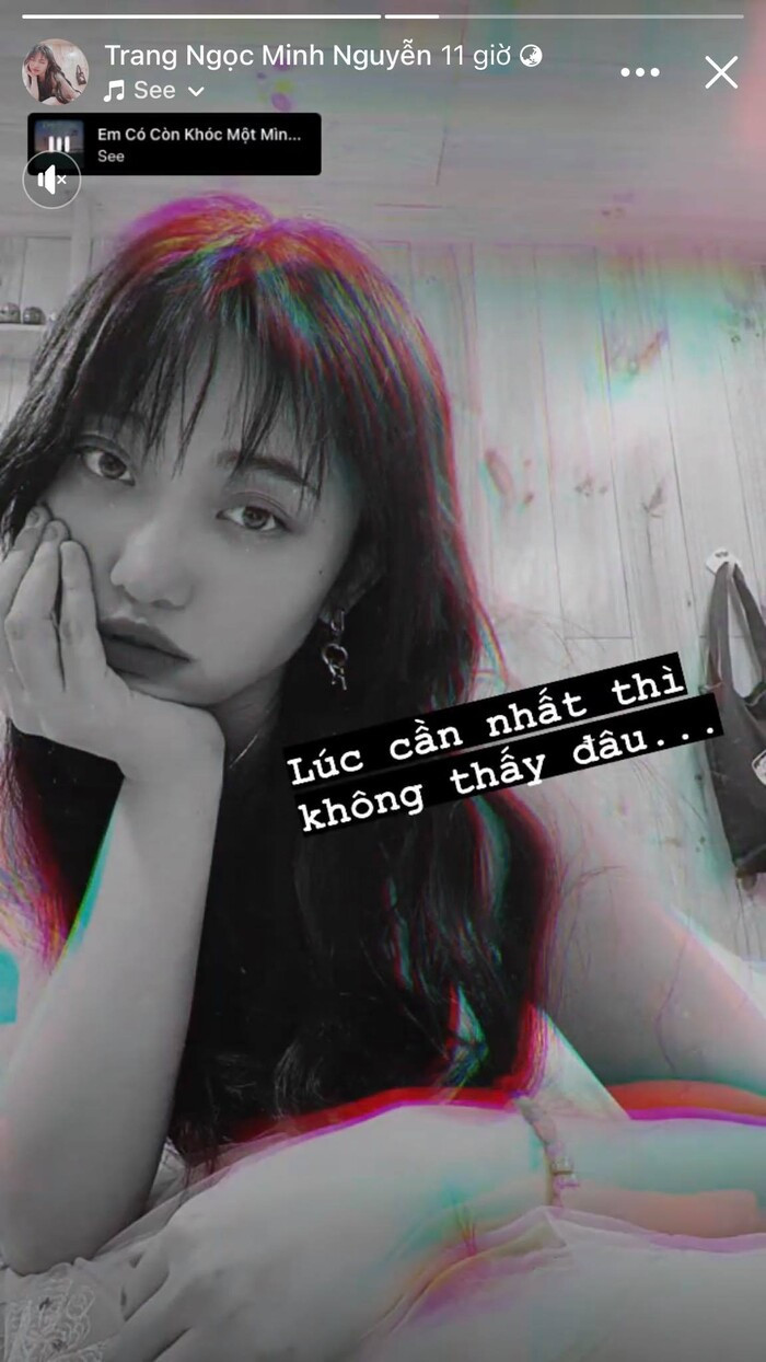 Hậu tuyên bố ly hôn, Lương Minh Trang đăng story ẩn ý giữa đêm: 'Lúc cần nhất thì không thấy đâu'