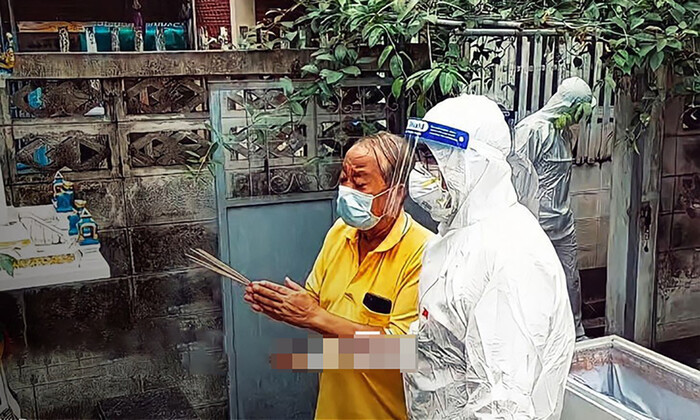 Xót xa lời tạm biệt của người chồng có vợ tử vong sau vài ngày phát hiện triệu chứng Covid-19