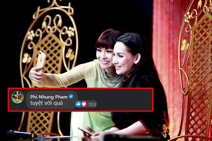 Phi Nhung gây chú ý với thái độ đặc biệt trước sân khấu của Phương Thanh tại bệnh viện dã chiến