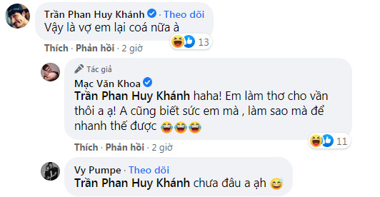 Mạc Văn Khoa làm 'thơ tình', khán giả liền dự đoán bà xã Vy Pumpe lại mang thai lần hai