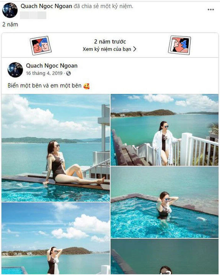 Quách Ngọc Ngoan ngọt ngào chia sẻ khoảnh khắc kỉ niệm 7 năm yêu Phượng Chanel