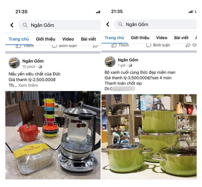 Công an truy tìm, dân mạng rần rần lập nhóm tố 'Ngân gốm' lừa đảo nhưng facebook người này vẫn bán hàng