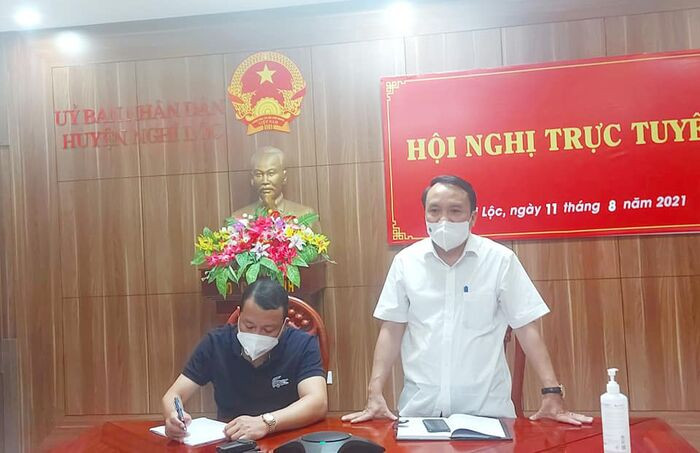 F0 là shipper đi giao hàng nhiều nơi, một huyện của Nghệ An thực hiện chỉ thị 15 Ảnh 2