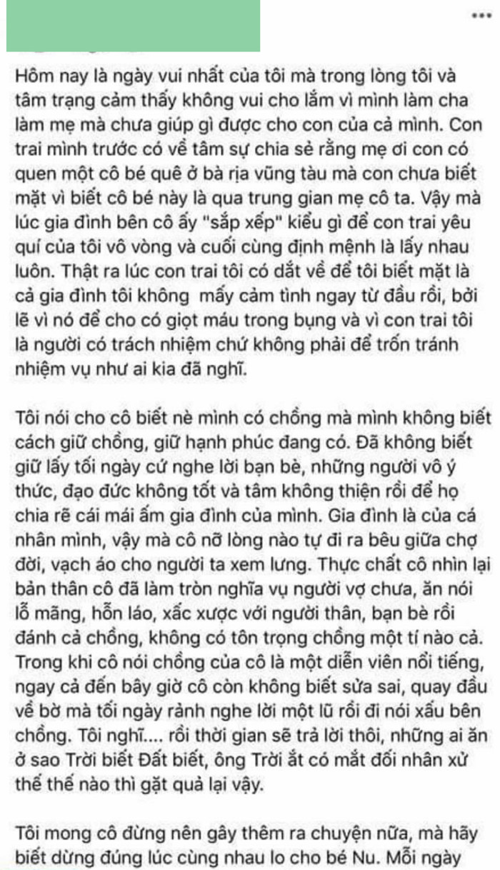 Vợ cũ Hoàng Anh tố chồng 'nghiện ngập, gái gú' khi cô đang mang thai, còn nhắn gửi đến mẹ chồng 'cực gắt'
