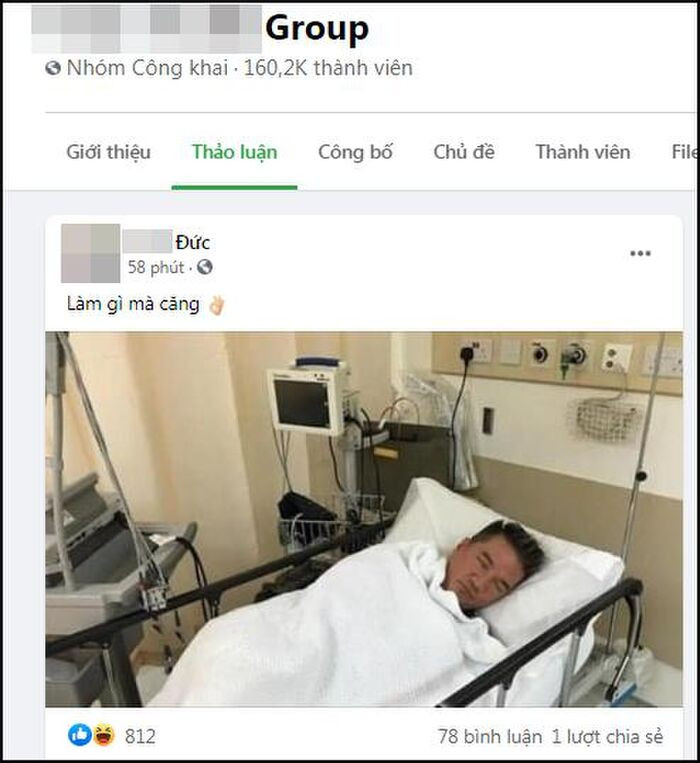 Thực hư bức ảnh Đàm Vĩnh Hưng nằm viện được lan truyền trên mạng?