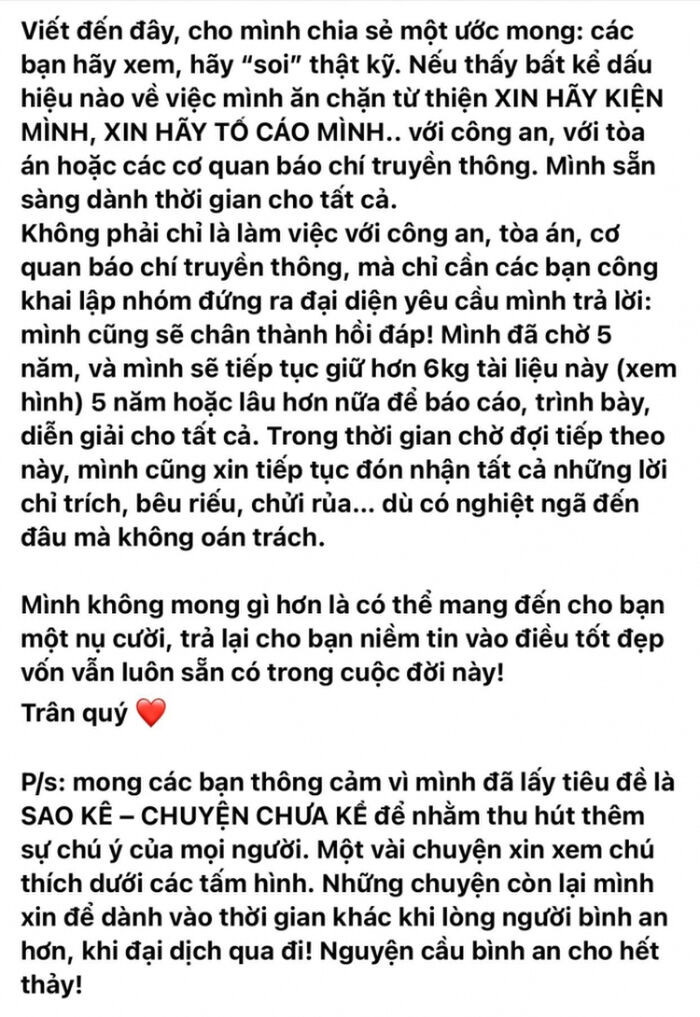 MC Phan Anh 'ứa nước mắt' vì nhận được điều này sau khi công khai sao kê hơn 24 tỷ đồng tiền từ thiện