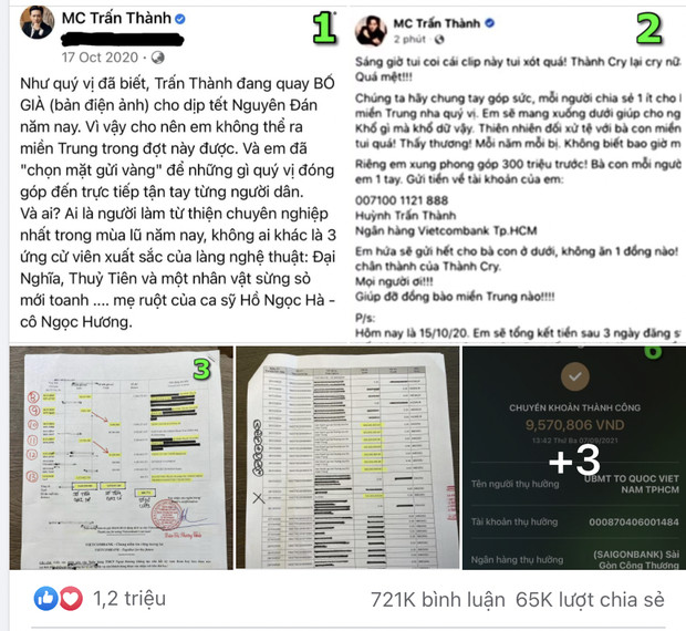Vụ ồn ào sao kê của Trấn Thành: Xuất hiện loạt clip chép tay, tính bằng Excel nhưng kết quả lại khác nhau Ảnh 1
