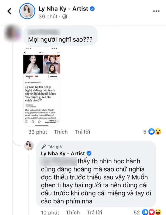 Hết bị vu oan chửi khán giả, Lý Nhã Kỳ bức xúc vì anti-fan trù ẻo: 'Lớn tuổi không sinh được con'