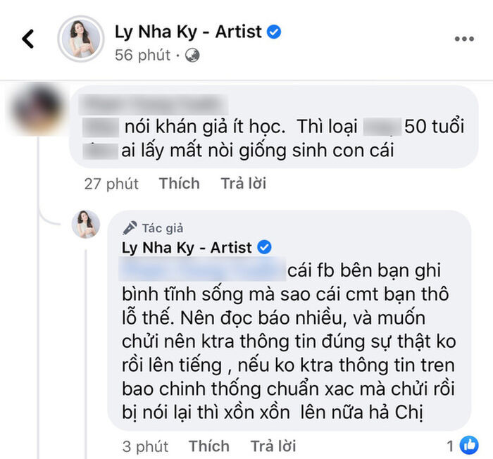 Hết bị vu oan chửi khán giả, Lý Nhã Kỳ bức xúc vì anti-fan trù ẻo: 'Lớn tuổi không sinh được con'