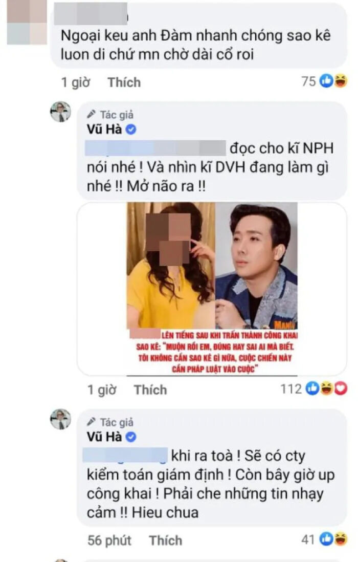 Một sao Vbiz 'ra tay' đáp trả quyết liệt với anti-fan khi bị hỏi chuyện Đàm Vĩnh Hưng làm từ thiện
