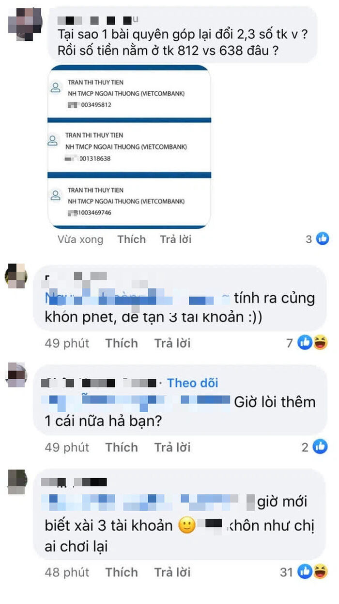 Fan tranh cãi xoay quanh các tài khoản sao kê của Thủy Tiên: 2 số đã sáng tỏ, 1 số còn lại đang ở đâu?