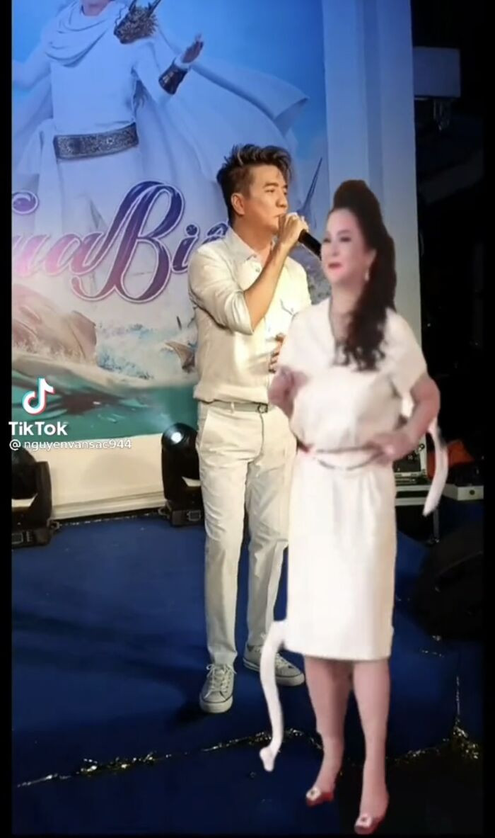 Xôn xao clip Đàm Vĩnh Hưng và nữ CEO Đại Nam đứng chung sân khấu, hát múa ăn ý: Thực hư ra sao?