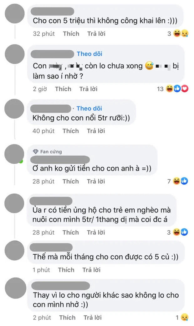 Trích 30% cát-sê 'khủng' làm từ thiện nhưng chỉ chu cấp 5 triệu mỗi tháng cho con, Jack bị netizen lên án Ảnh 2