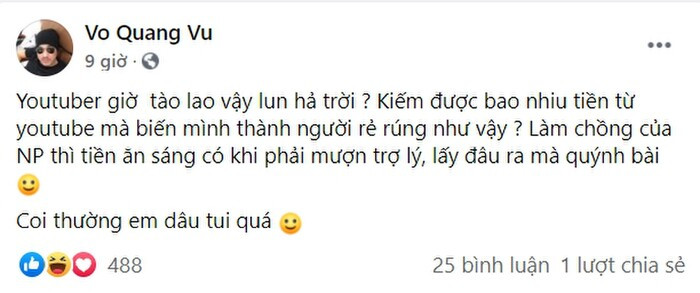 Trường Giang bị tố chơi 'đỏ đen', quản lý bức xúc: 'Chồng Nhã Phương tiền ăn sáng còn phải mượn trợ lý' Ảnh 1