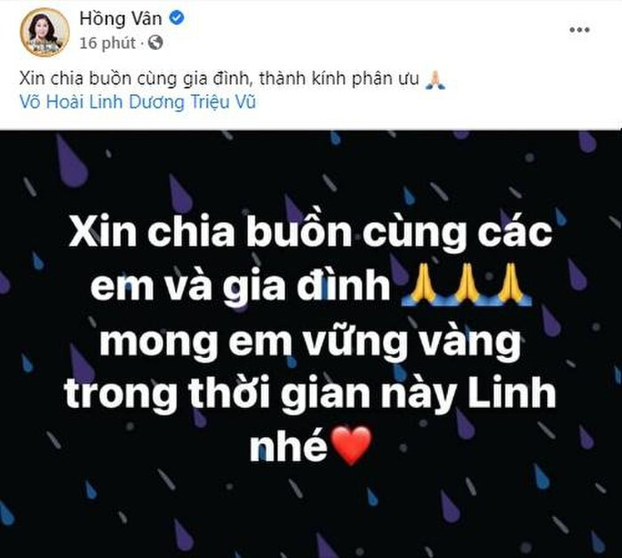 NSND Hồng Vân bức xúc lên tiếng vì Hoài Linh và bố ruột vừa mất bị xúc phạm