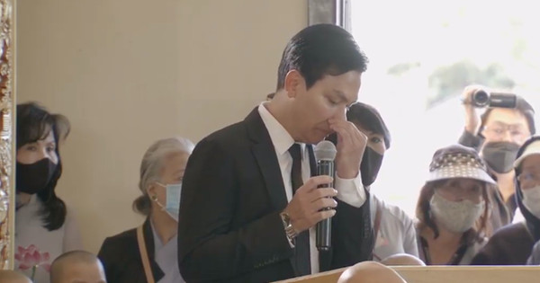 Lồng thêm nhạc nền, clip Mạnh Quỳnh chia sẻ tại đám tang Phi Nhung càng khiến khán giả sụt sùi