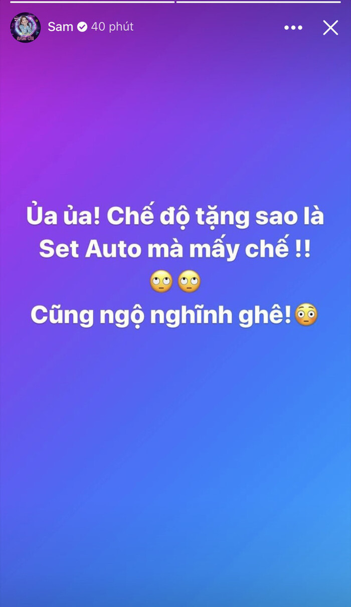 Sam livestream để làm rõ những lùm xùm thời gian qua, tuy nhiên lại vướng vào drama khác