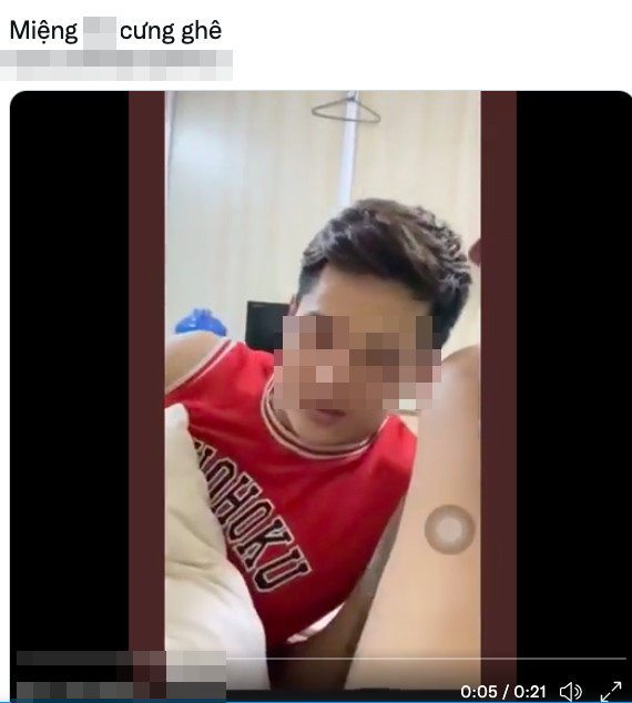 Rầm rộ clip riêng tư dài 21 giây được cho là của nam diễn viên điển trai trong phim Thương con cá rô đồng Ảnh 1