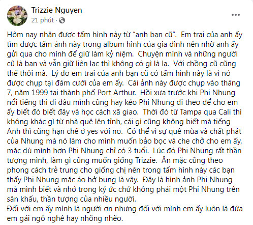 Trizzie Phương Trinh: 'Sự quê mùa và chất phác của Phi Nhung làm cho mình muốn bảo bọc' Ảnh 2