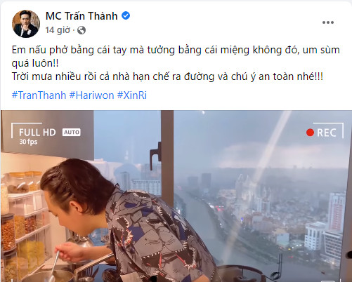 Chỉ với hành động nhỏ này, vợ chồng Trấn Thành bác bỏ tin đồn ly hôn khiến netizen 'tâm phục khẩu phục' Ảnh 2