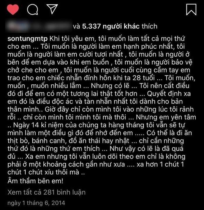 Lộ bằng chứng Sơn Tùng sắp kết hôn, trùng khớp với tâm thư mà nam ca sĩ từng chia sẻ cách đây nhiều năm? Ảnh 4