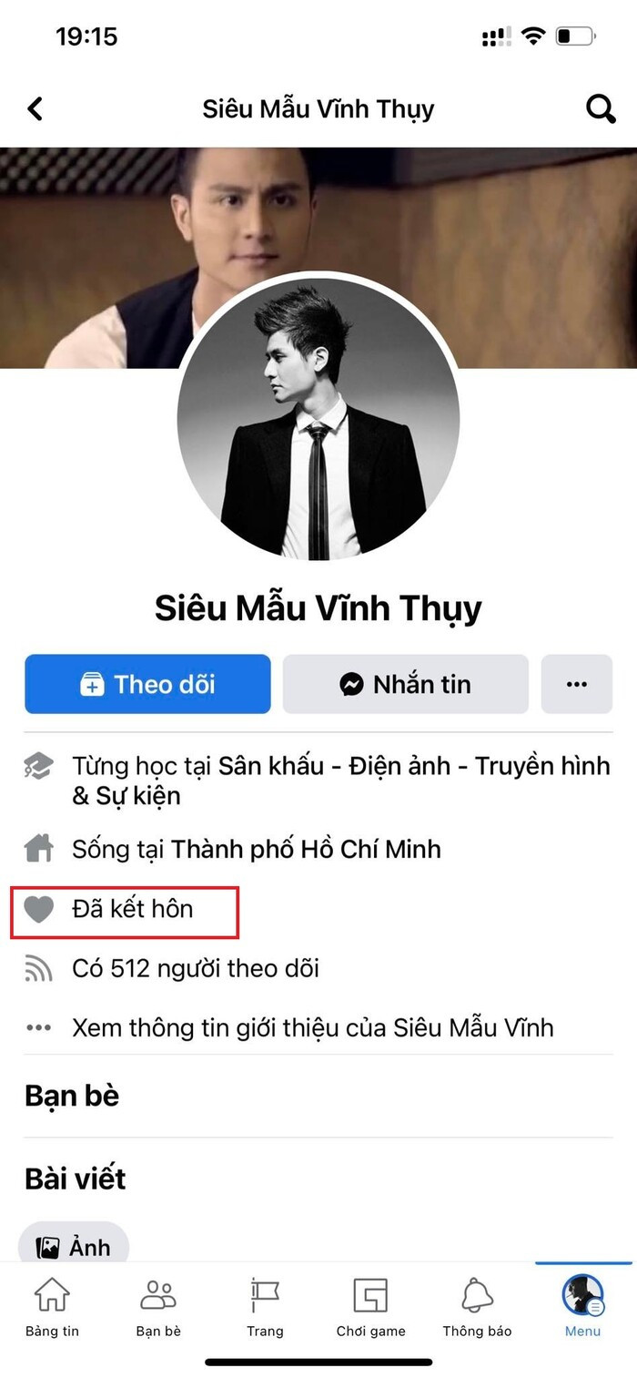 Lan truyền thông tin siêu mẫu Vĩnh Thụy đã kết hôn và phản ứng của chính chủ