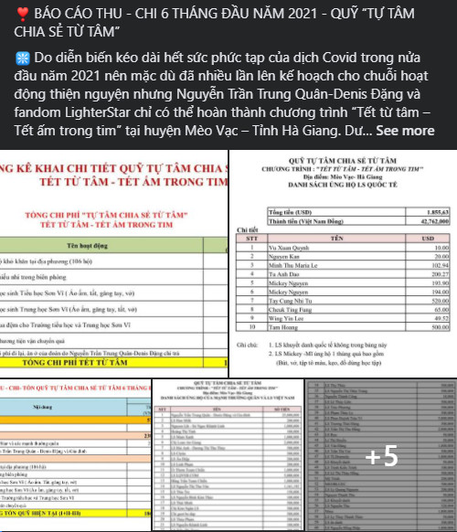 Bị nghi 'ỉm hơn 186 triệu đồng tiền từ thiện', ca sĩ Nguyễn Trần Trung Quân lên tiếng