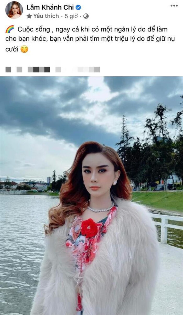 Lâm Khánh Chi 'đau lòng' khi chồng cũ đăng ảnh tình cảm bên tình mới?