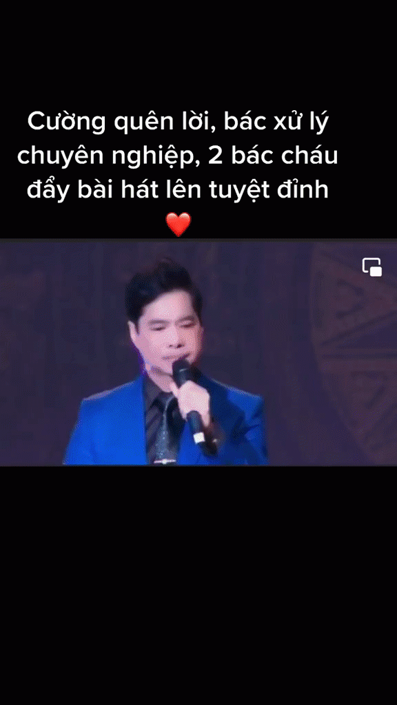 Hồ Văn Cường bất ngờ quên lời khi song ca cùng Ngọc Sơn, nam danh ca liền có pha 'cứu cánh' kịp thời