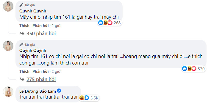 Lê Dương Bảo Lâm liên tục gọi 'con trai, con trai...' khi vợ đi khám thai