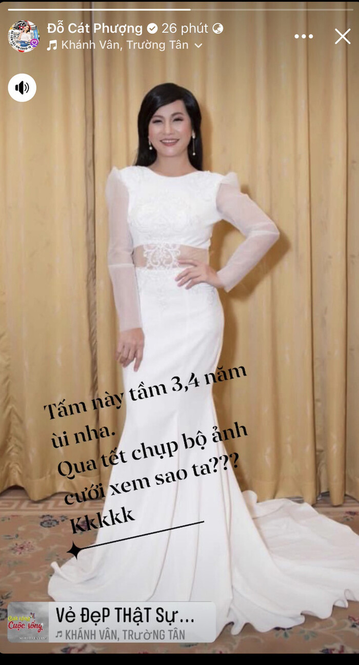 Vừa bác bỏ tin đồn chia tay, Cát Phượng bất ngờ thông báo chuẩn bị chụp ảnh cưới?