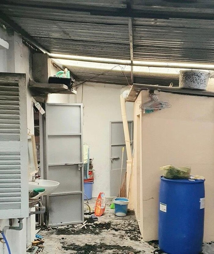 Hiện trường vụ nữ sinh viên đầu độc cha ruột bằng chất độc xyanua rồi đổ xi măng giấu xác Ảnh 2