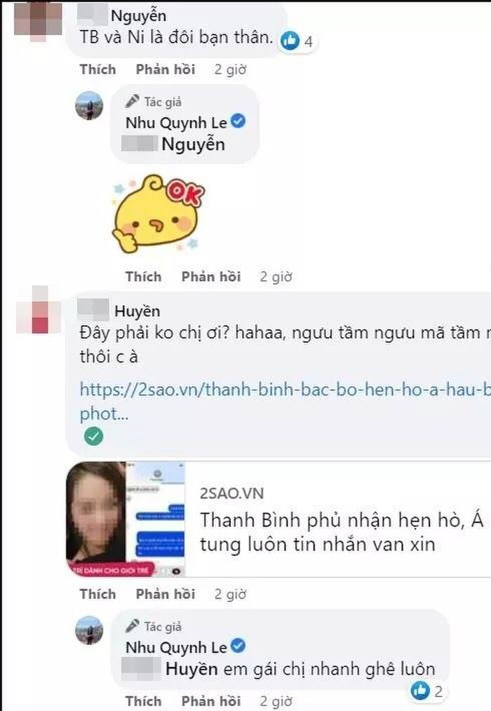 Giữa lùm xùm Thanh Bình bị tố ngoại tình, vợ cũ Hoàng Anh mỉa mai: Chơi dao thì có ngày đứt tay