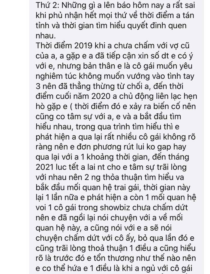 Sau khi Thanh Bình xin lỗi, cô gái 'phốt' nam diễn viên lại lên tiếng kể chi tiết sự việc Ảnh 3