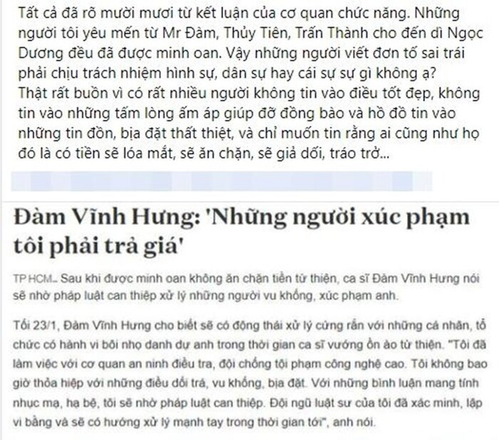 Mẹ Hồ Ngọc Hà chia sẻ đầy ẩn ý, nhắn nhủ đến 'ai đó' sau khi được minh oan cùng Trấn Thành, Thuỷ Tiên