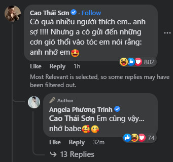 Angela Phương Trinh tiếp tục nói lời ngọt ngào với Cao Thái Sơn bất chấp 'cảnh báo' từ Nathan Lee